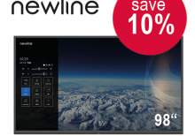 Newline TT-9819NT 98" collu liels displejs bez skārienekrāna