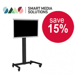 SMS PL031022EU-P0 Flatsceen FH MT1450 Black EU displeja mobilais grīdas statīvs