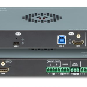 LIGHTWARE UCX-2x1-HC30 universāls komutators ar HDMI 2.0 un USB-C savienojumu