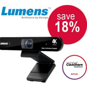 Lumens VC-B11U 4K tīmekļa kamera ar automātiskās kadrēšanas funkciju