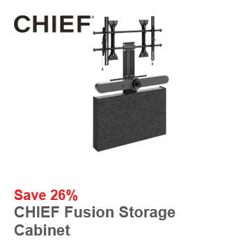 Chief FCASTC Fusion® iekārtu uzglabāšanas skapis