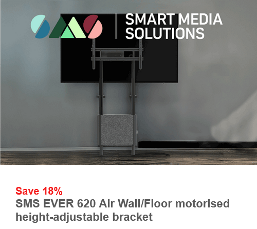 SMS EVER 620 Air sienas - grīdas motorizēts augstuma regulējams kronšteins