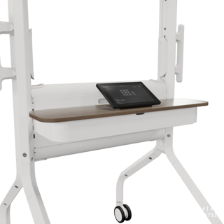 Chief LSCUW Voyager manuāli regulējama augstuma displeja ratiņi, balti vai melni - Image 4